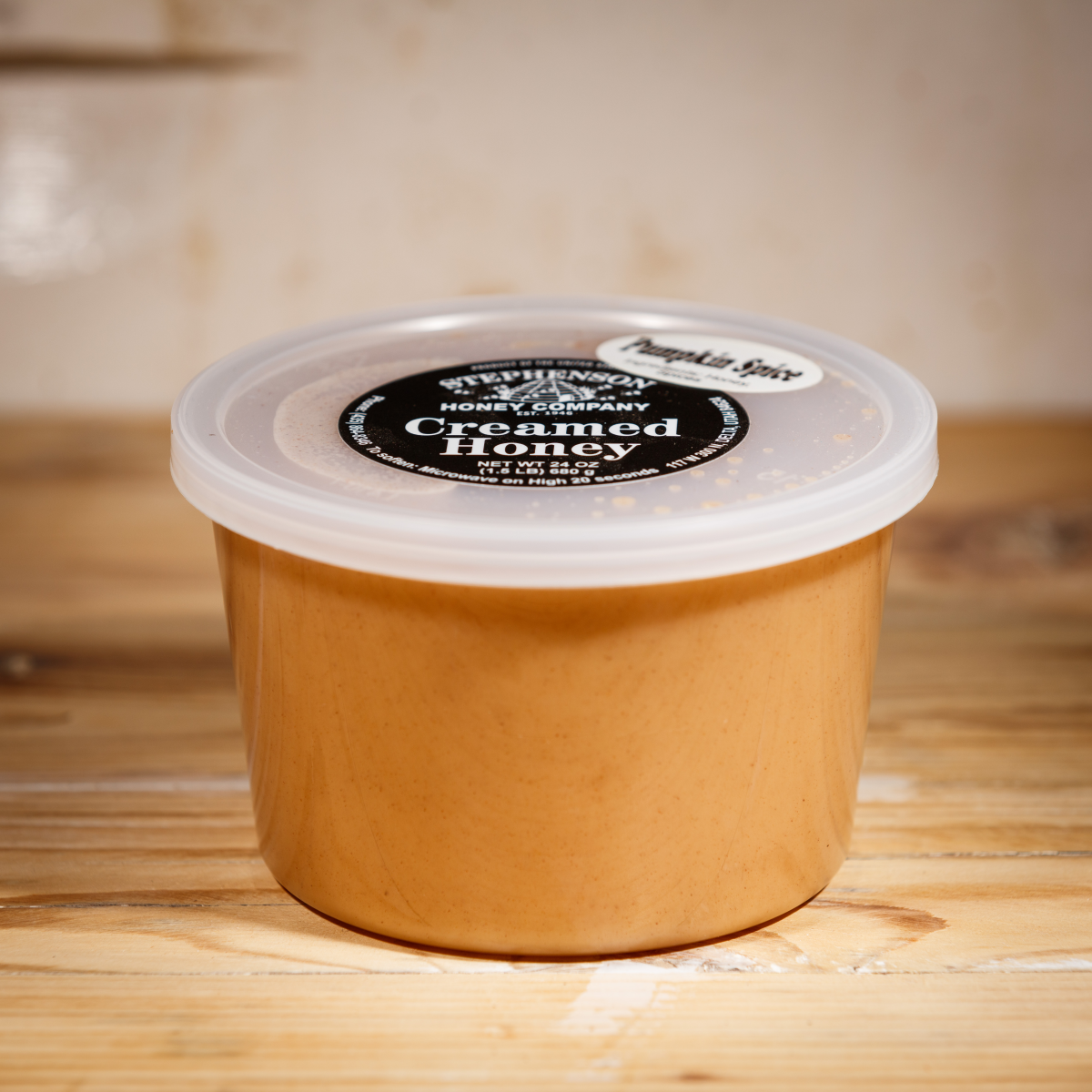 pumpkin spice pure natural creamed honey Delta Utah