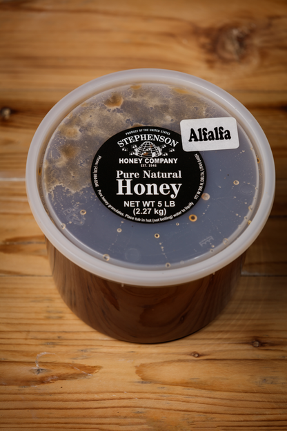 Pure Natural Honey 5lb – Stephenson Honey Company Pure Natural Honey 5lb – Stephenson Honey Company