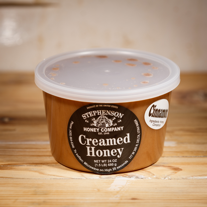 cinnamon creamed honey pure natural Delta Utah