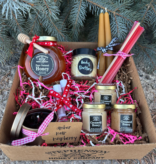 honey, valentine's day, gift box, handmade 