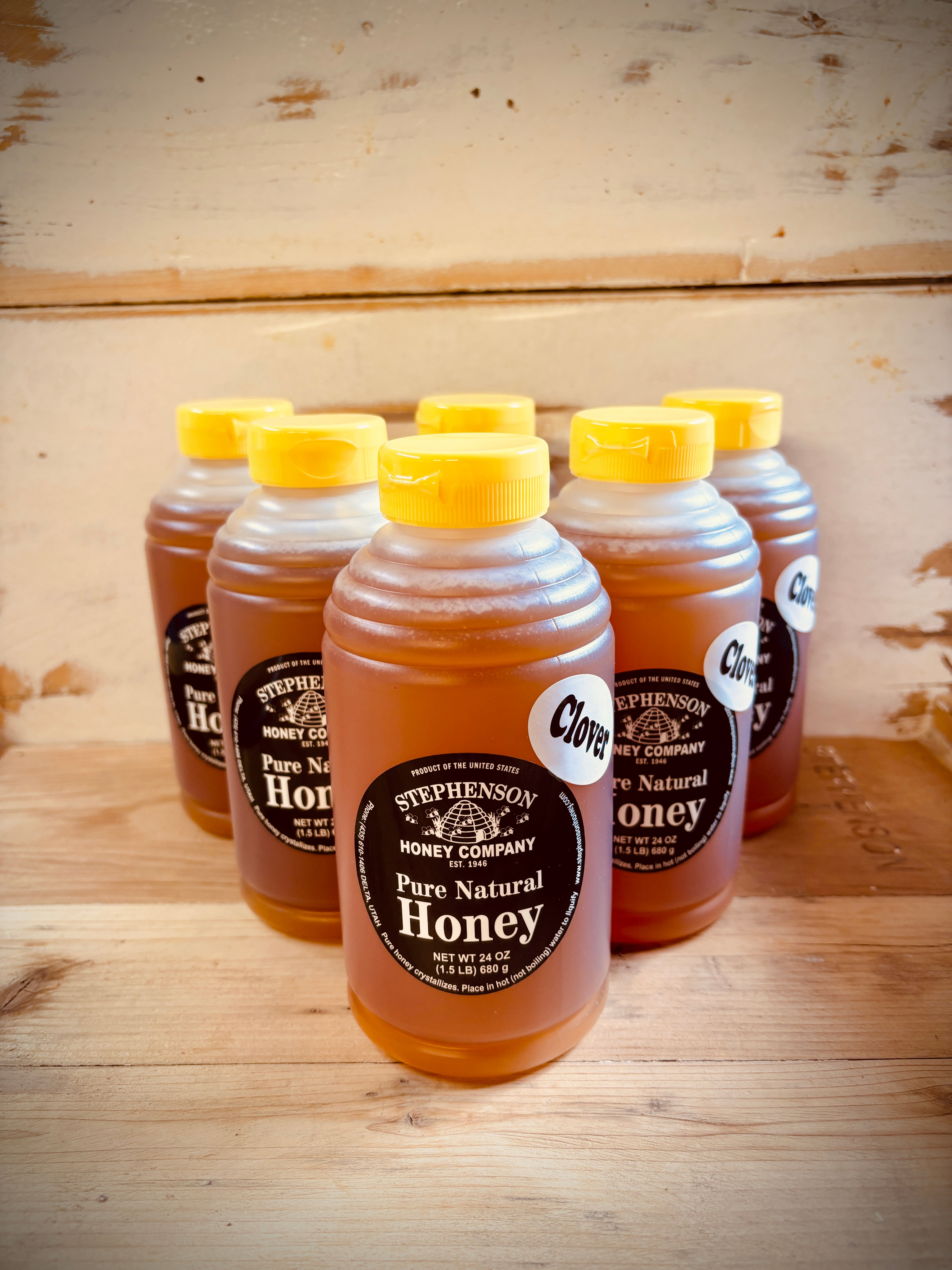 24 oz Pure Natural Honey