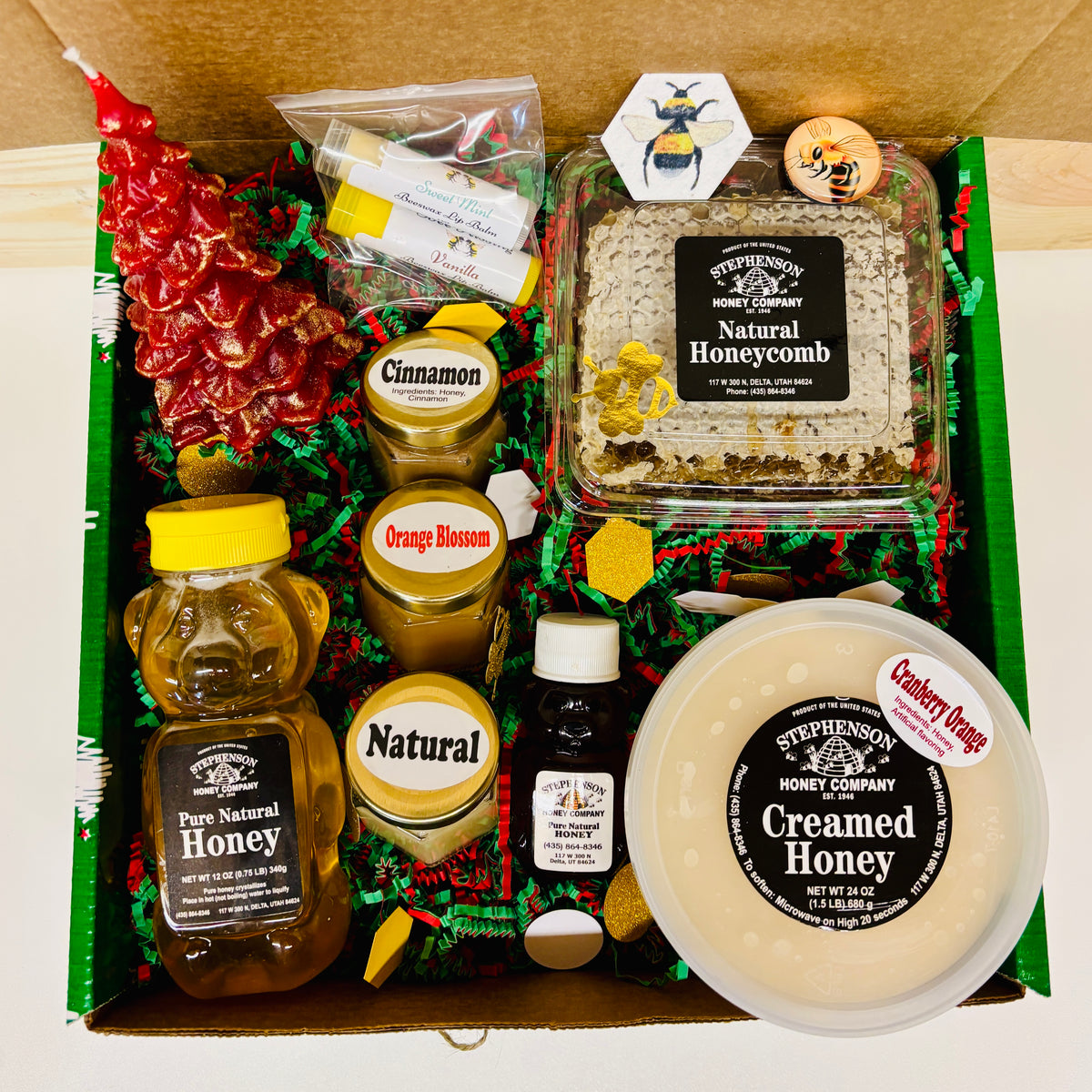Large Christmas Gift Box – Stephenson Honey Company