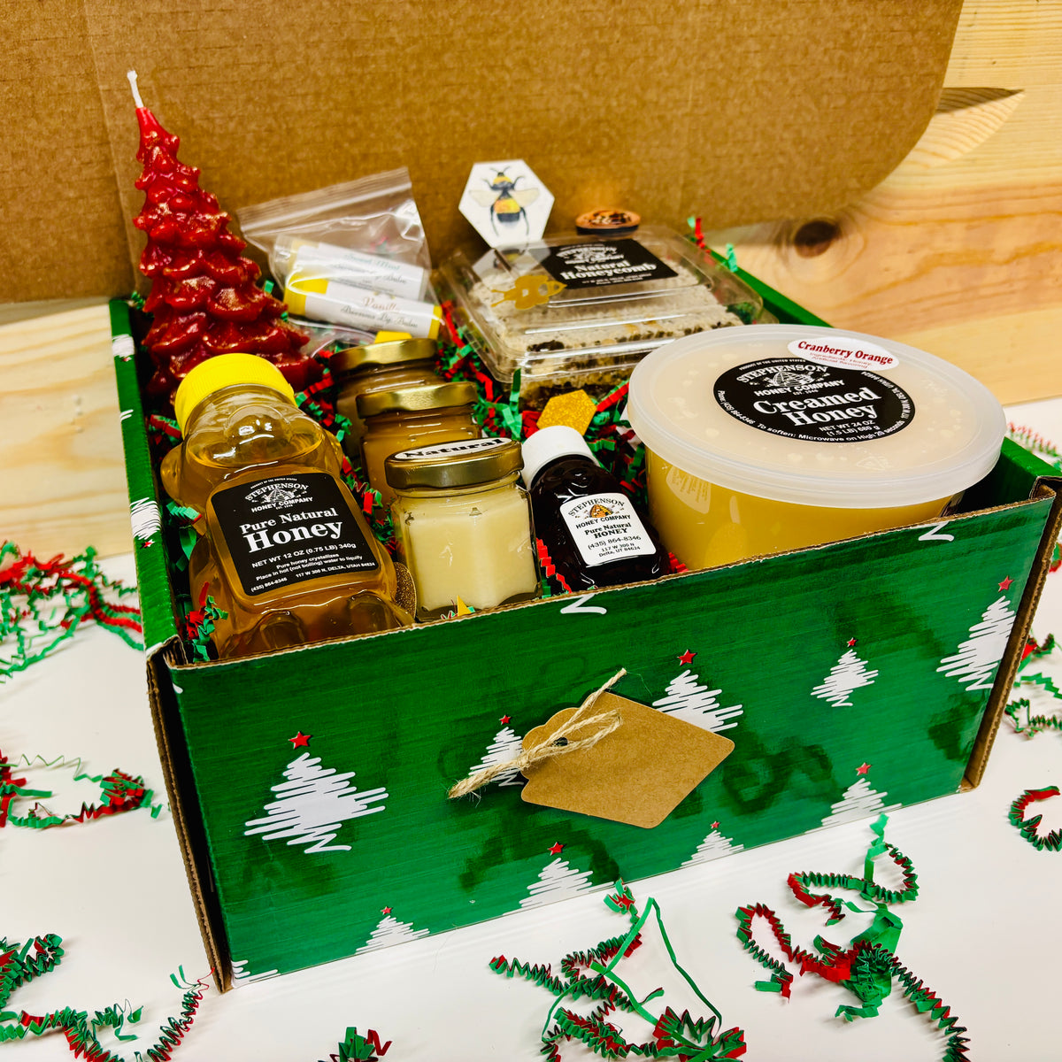 Large Christmas Gift Box – Stephenson Honey Company