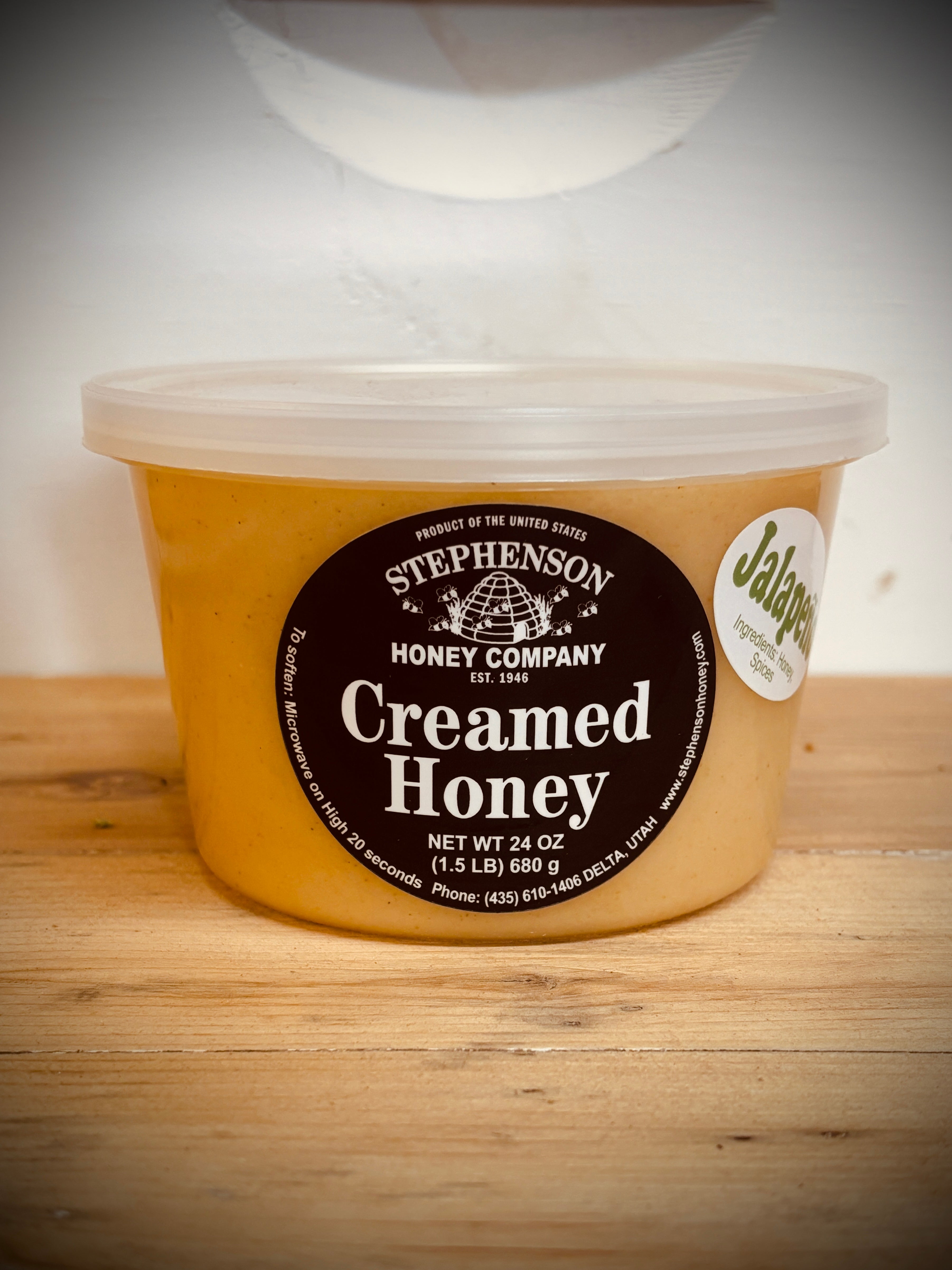 5 lb Raw Creamed Honey