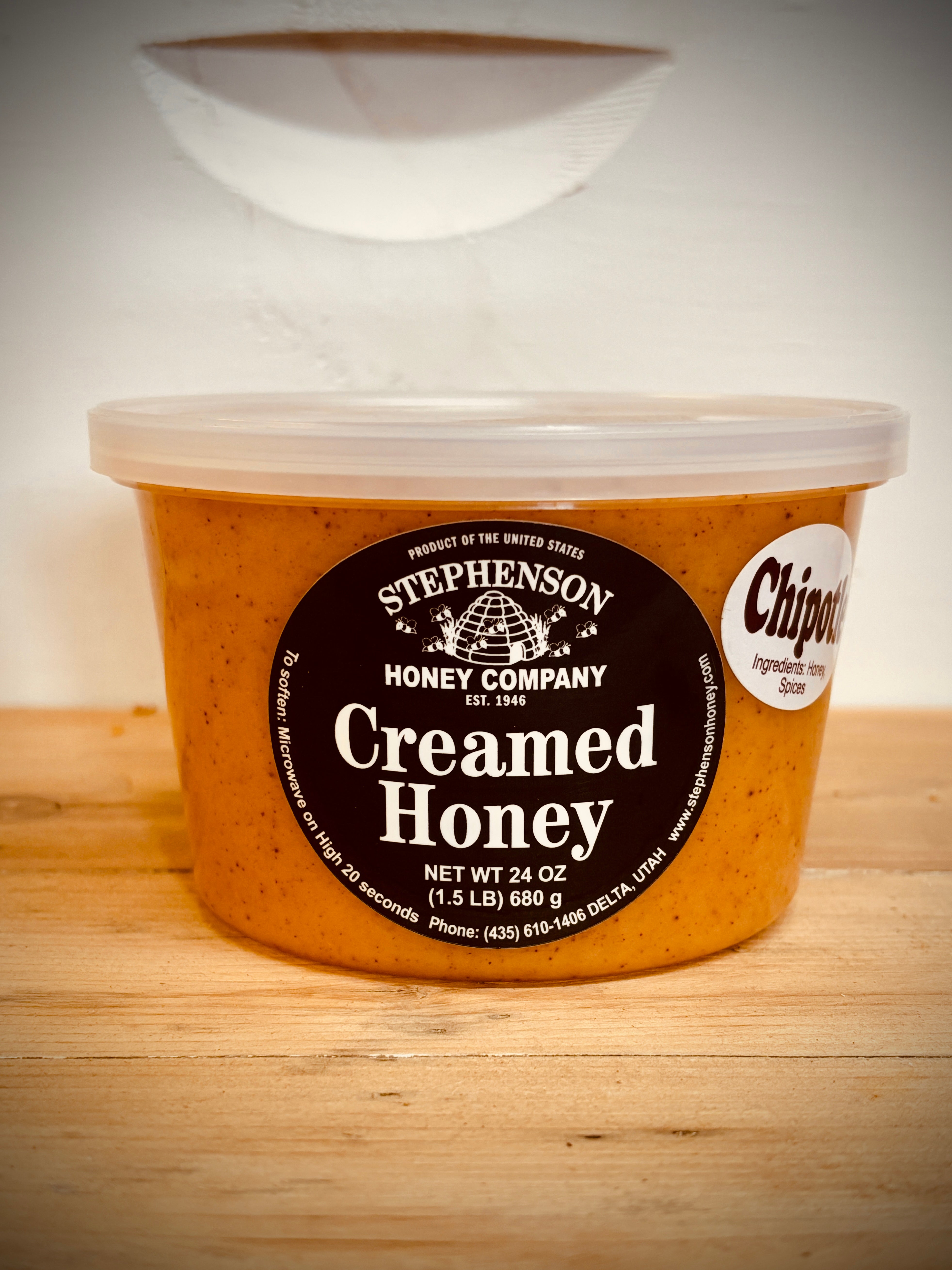 5 lb Raw Creamed Honey