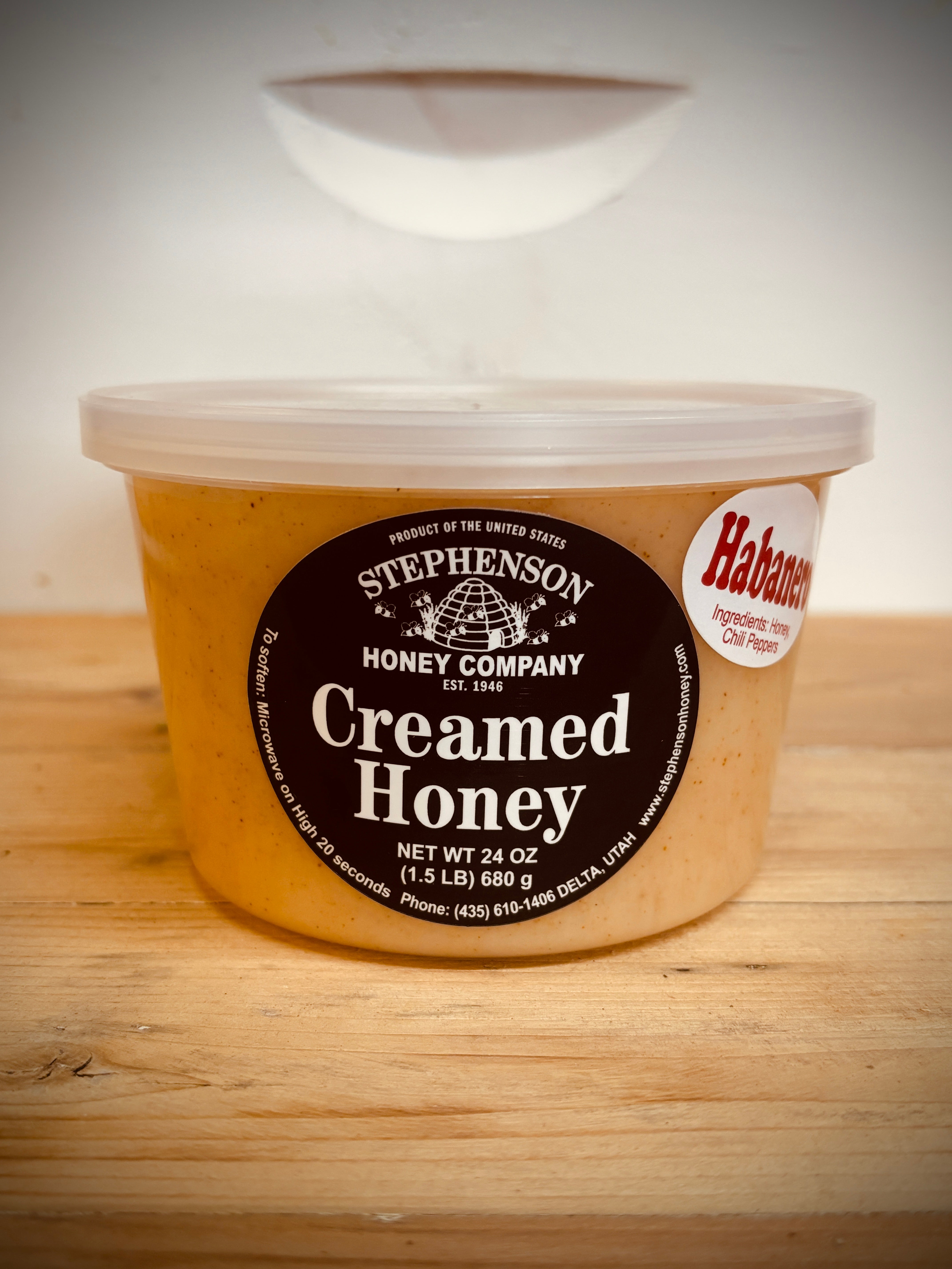 5 lb Raw Creamed Honey