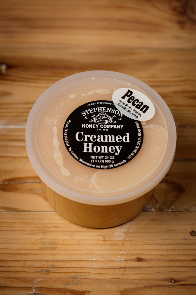 pecan creamed honey pure natural Delta Utah