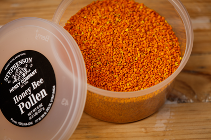 honey bee pollen pure natural seasonal Delta Utah 