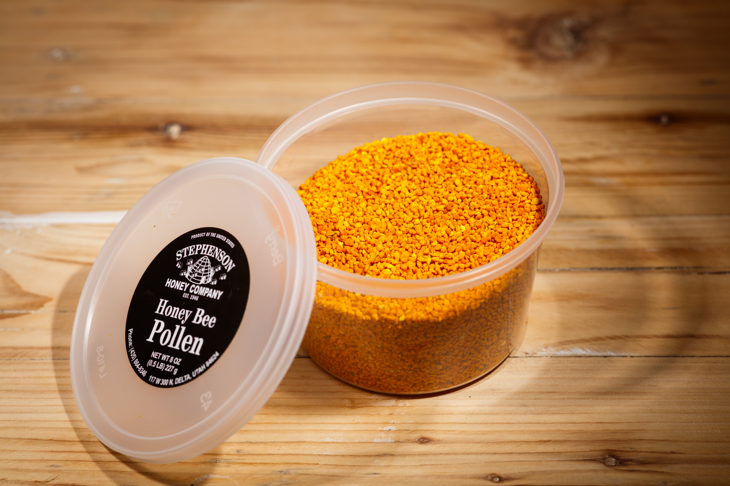 honey bee pollen pure natural seasonal Delta Utah