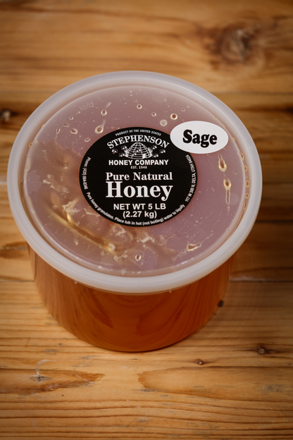 Sage honey pure natural 5 pounds Delta Utah